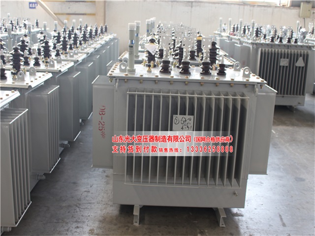 海西SH15-1000KVA/10KV/0.4KV非晶合金变压器